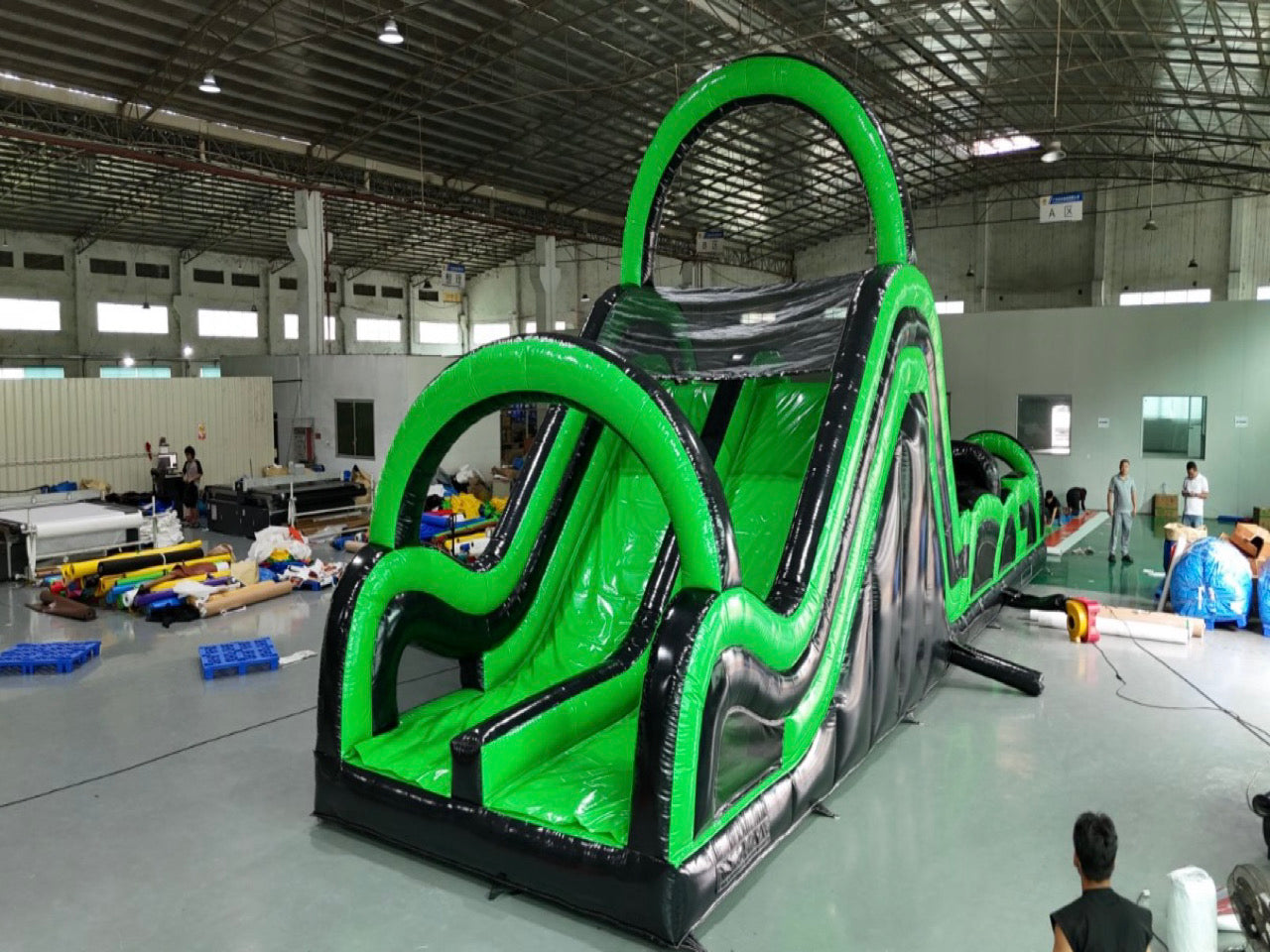 Giant Inflatable Obstacle Course