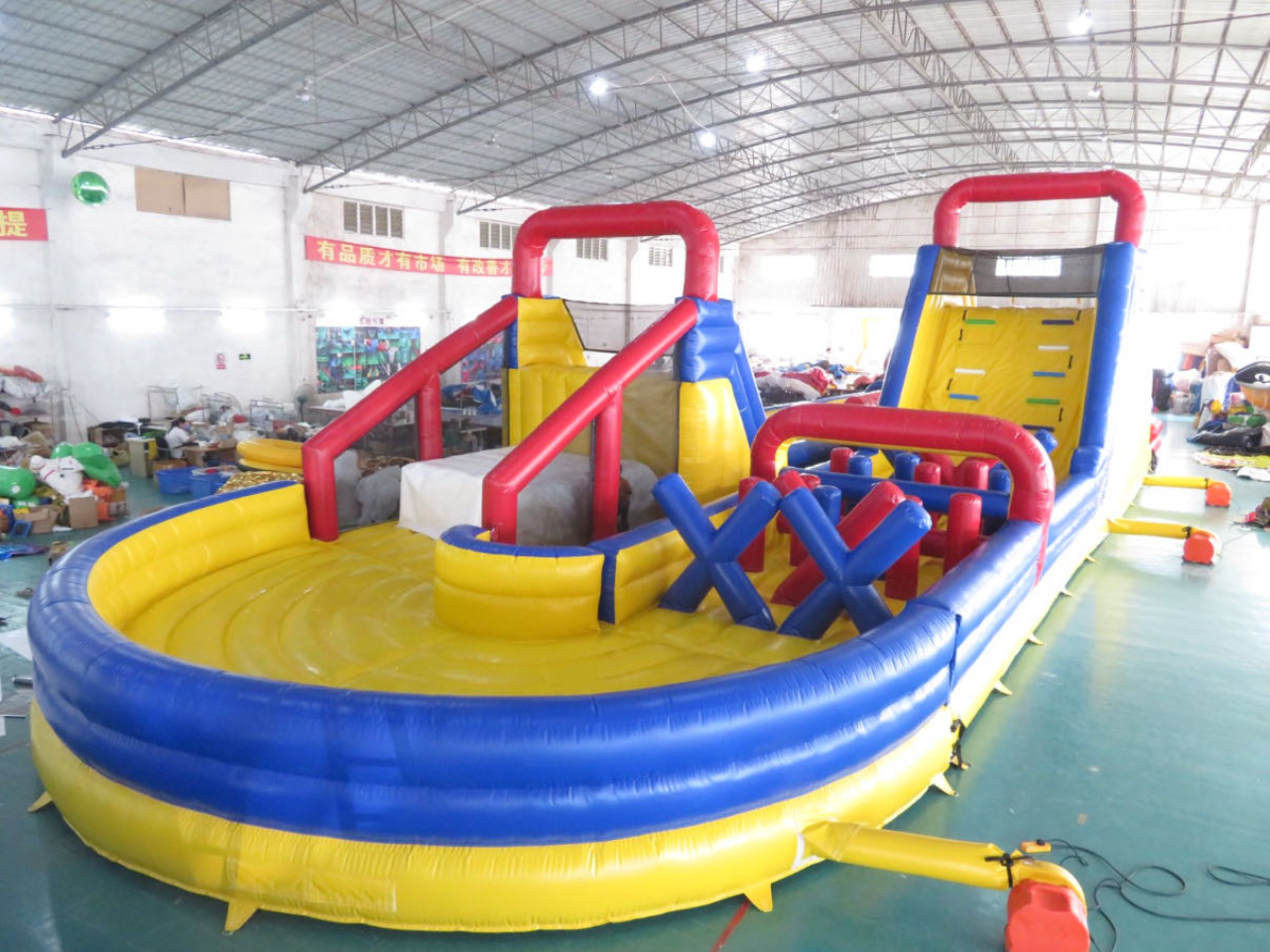 Giant Inflatable Obstacle Race