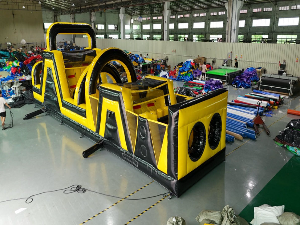 Inflatable Obstacle Challenge Track