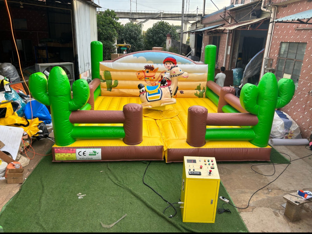Inflatable Bull Theme Trampoline