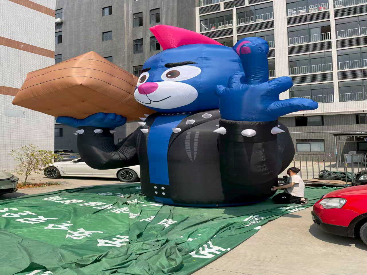 Advertising Inflatable Caroon For Pizzaria