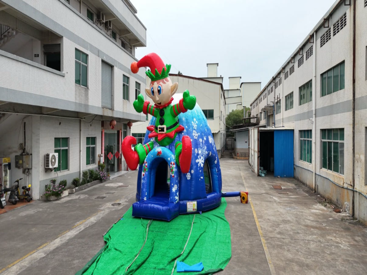 Inflatable clown bouncer