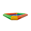 Colorful inflatable swimming pool