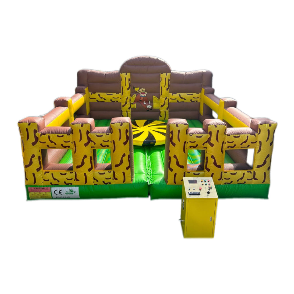 Inflatable Rotating Theme Trampoline