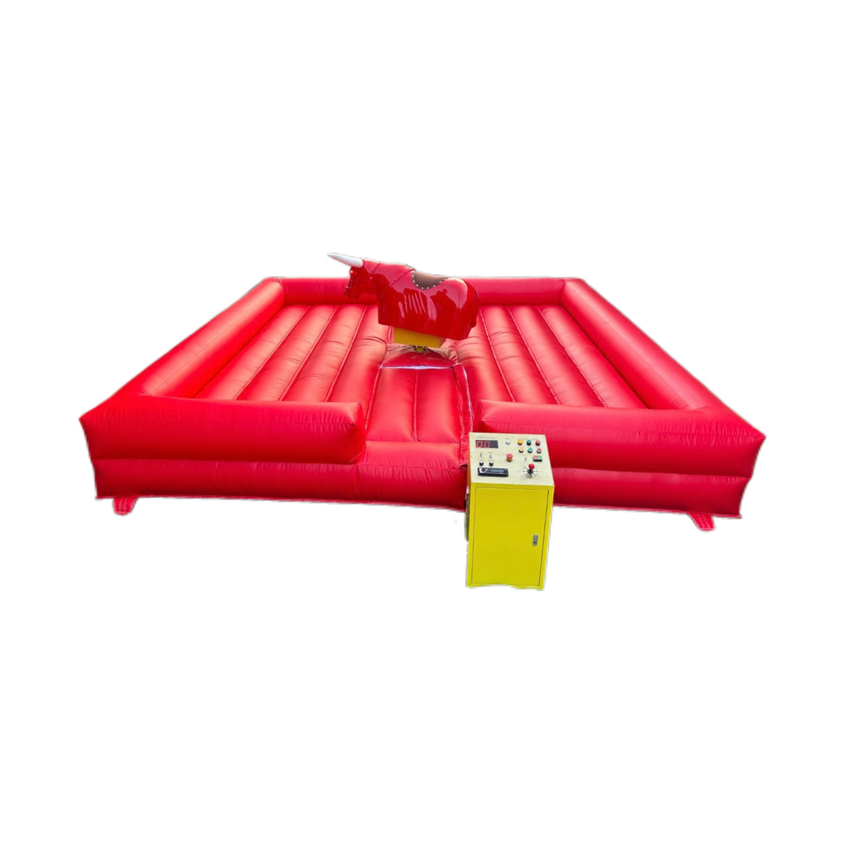 Colorful Inflatable Mechanical Racing Bulls