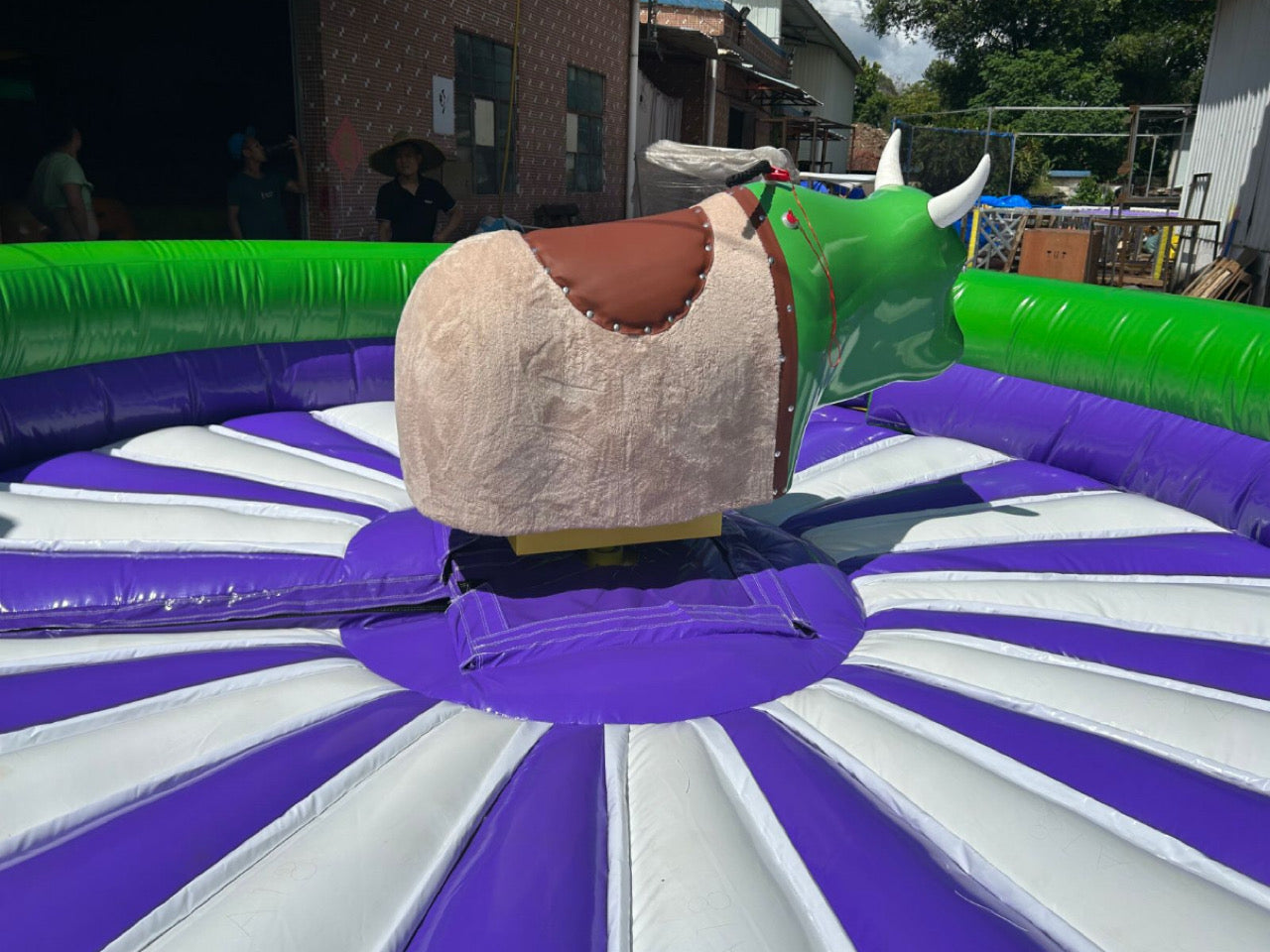 Colorful Inflatable Competitive Mechanical Bulls