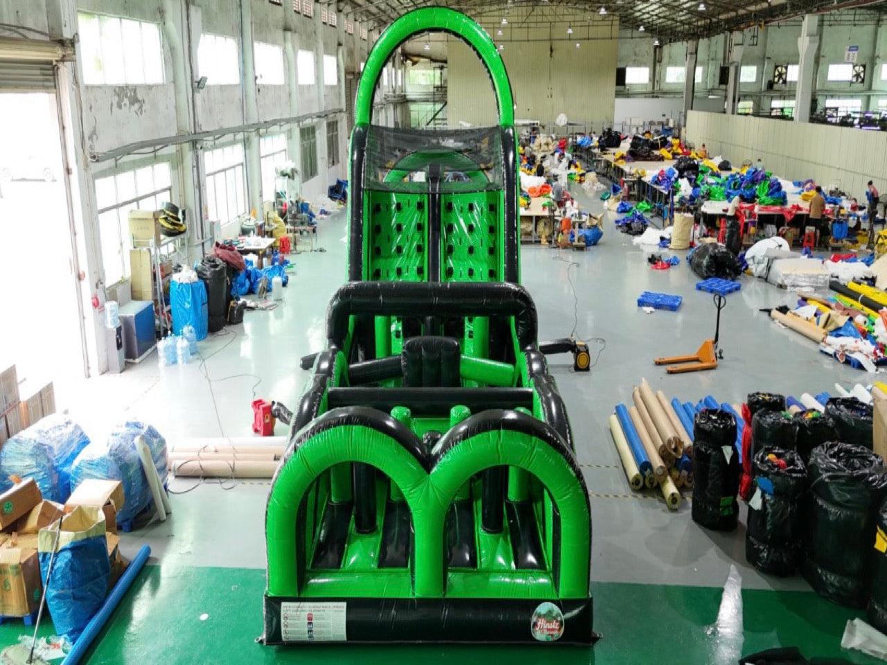 Giant Inflatable Obstacle Course