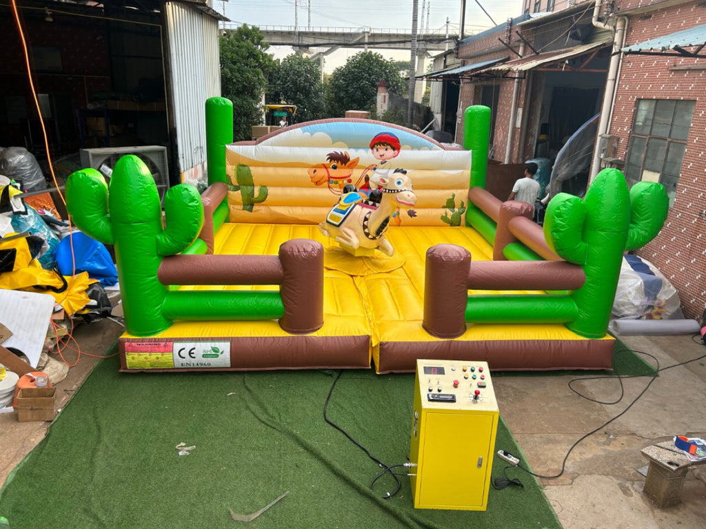 Inflatable Bull Theme Trampoline