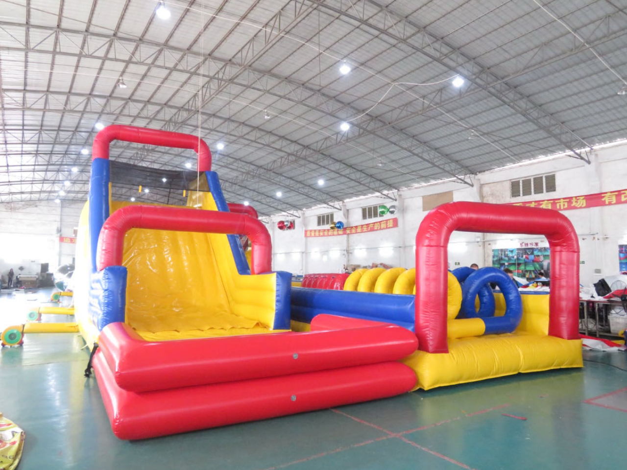 Giant Inflatable Obstacle Race