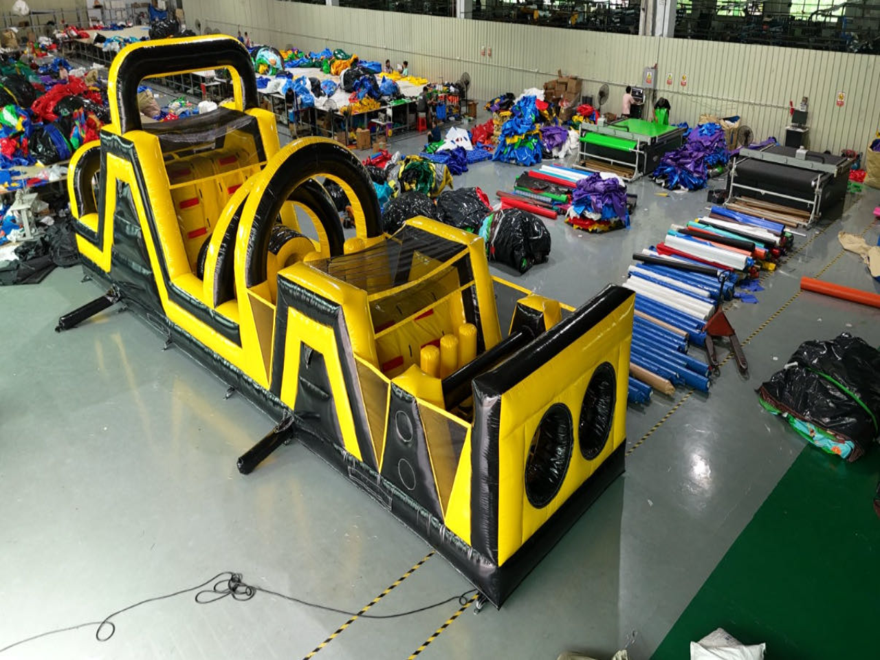 Inflatable Obstacle Challenge Track