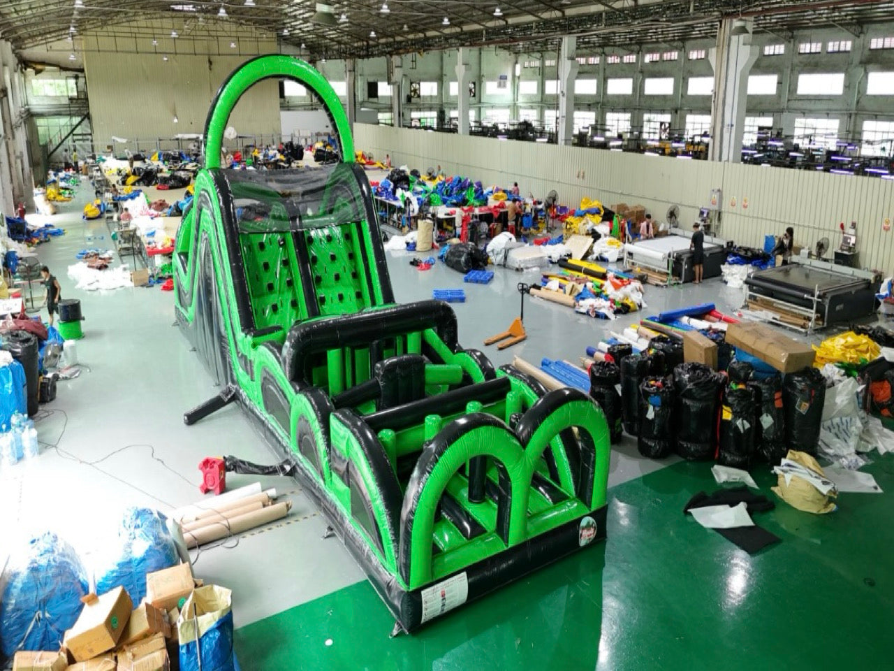 Giant Inflatable Obstacle Course