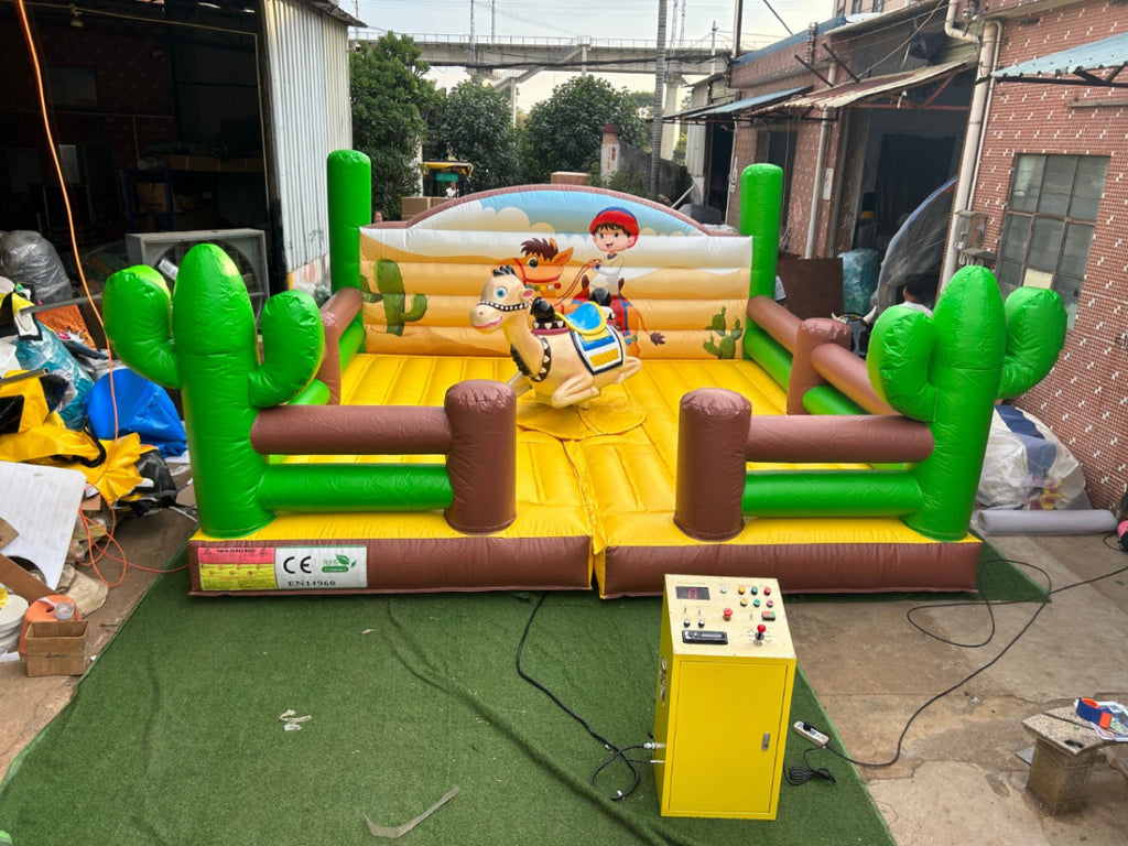 Inflatable Bull Theme Trampoline