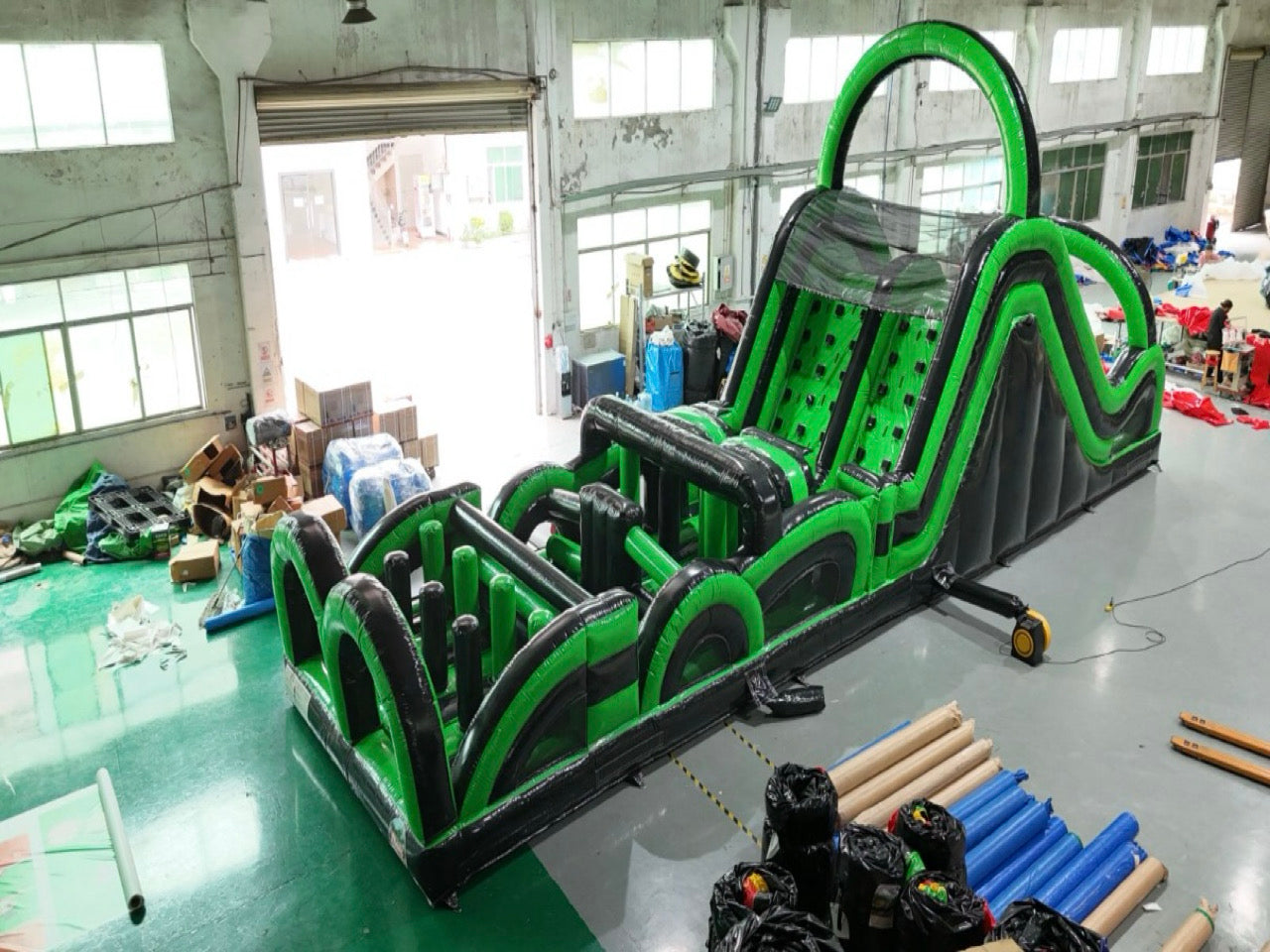Giant Inflatable Obstacle Course