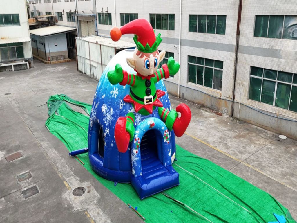 Inflatable clown bouncer
