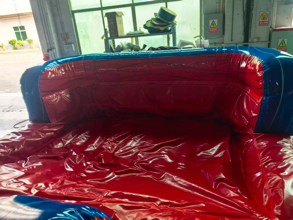 Giant inflatable beach slide