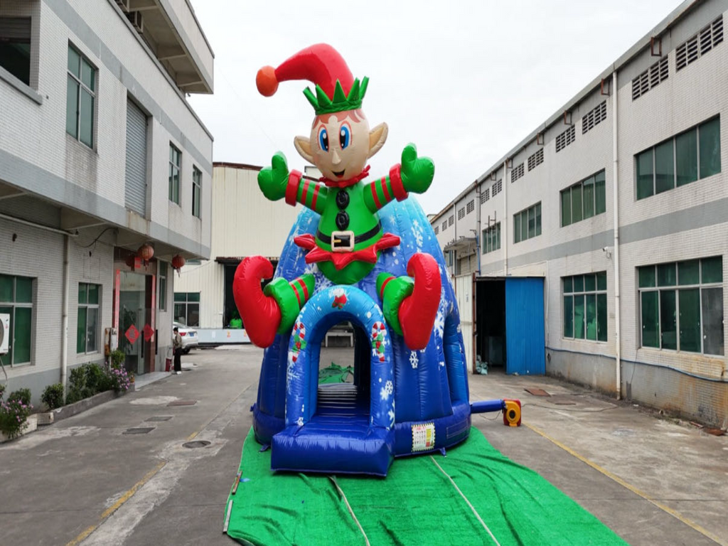 Inflatable clown bouncer