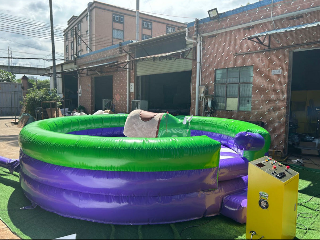 Colorful Inflatable Competitive Mechanical Bulls